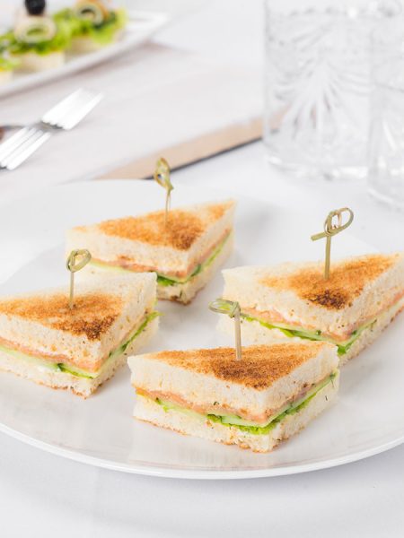 Μπρουσκέτα σολομού