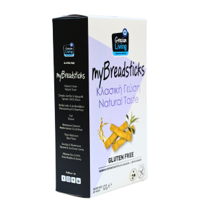 Κριτσίνια χωρίς γλουτένη - Κλασική Γεύση 120γρ Κριτσίνια χωρίς γλουτένη - Κλασική Γεύση 120γρ