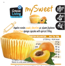 Κεκάκι με γέμιση βερίκοκο 60γρ Κεκάκι με γέμιση βερίκοκο 60γρ