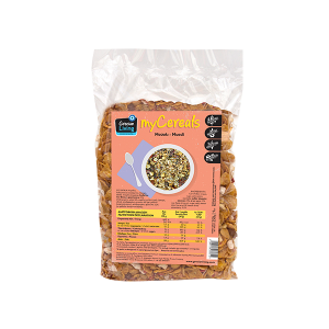 Νιφάδες Δημητριακών με Κακάο και γέμιση Κρέμας Φουντουκιού 250γρ Νιφάδες Δημητριακών με Κακάο και γέμιση Κρέμας Φουντουκιού 250γρ